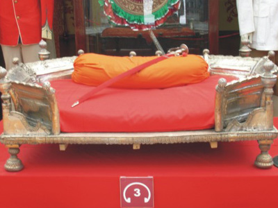 Silver Throne of Maharaja Sansar Chandra