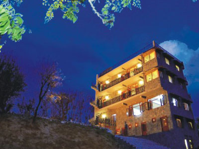 Lodge at Pong, Kangra, Himachal Pradesh